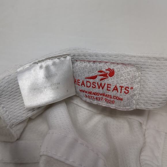 Multisport Mastery Slideback 5 Panel Cap White One Size Adjustable Headsweats - Picture 9 of 9